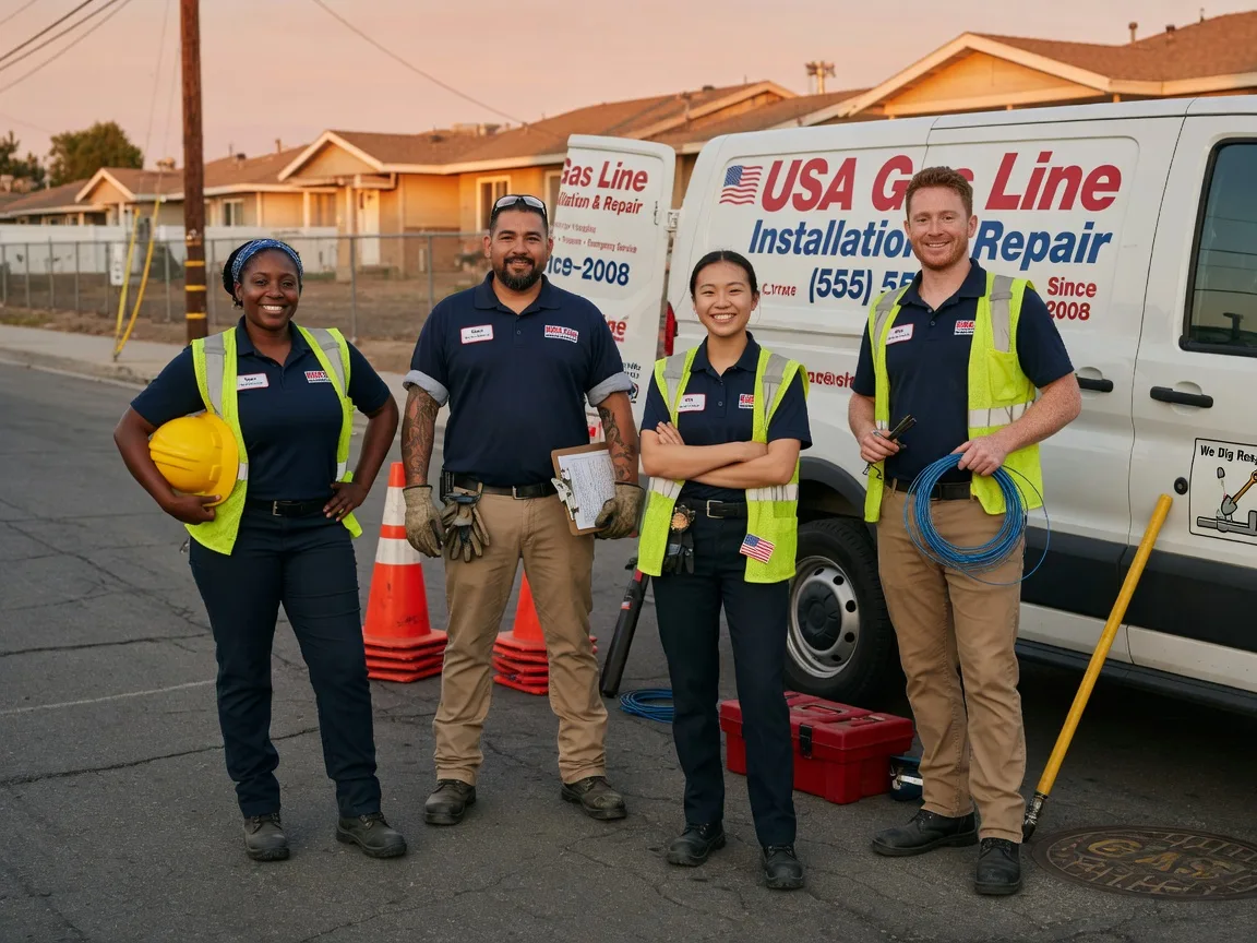 Gas Line Installation company in Mount Sidney, VA